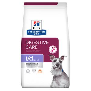 Hill’s Prescription Diet i/d Low Fat Cuidado Digestivo alimento seco para perros con pollo